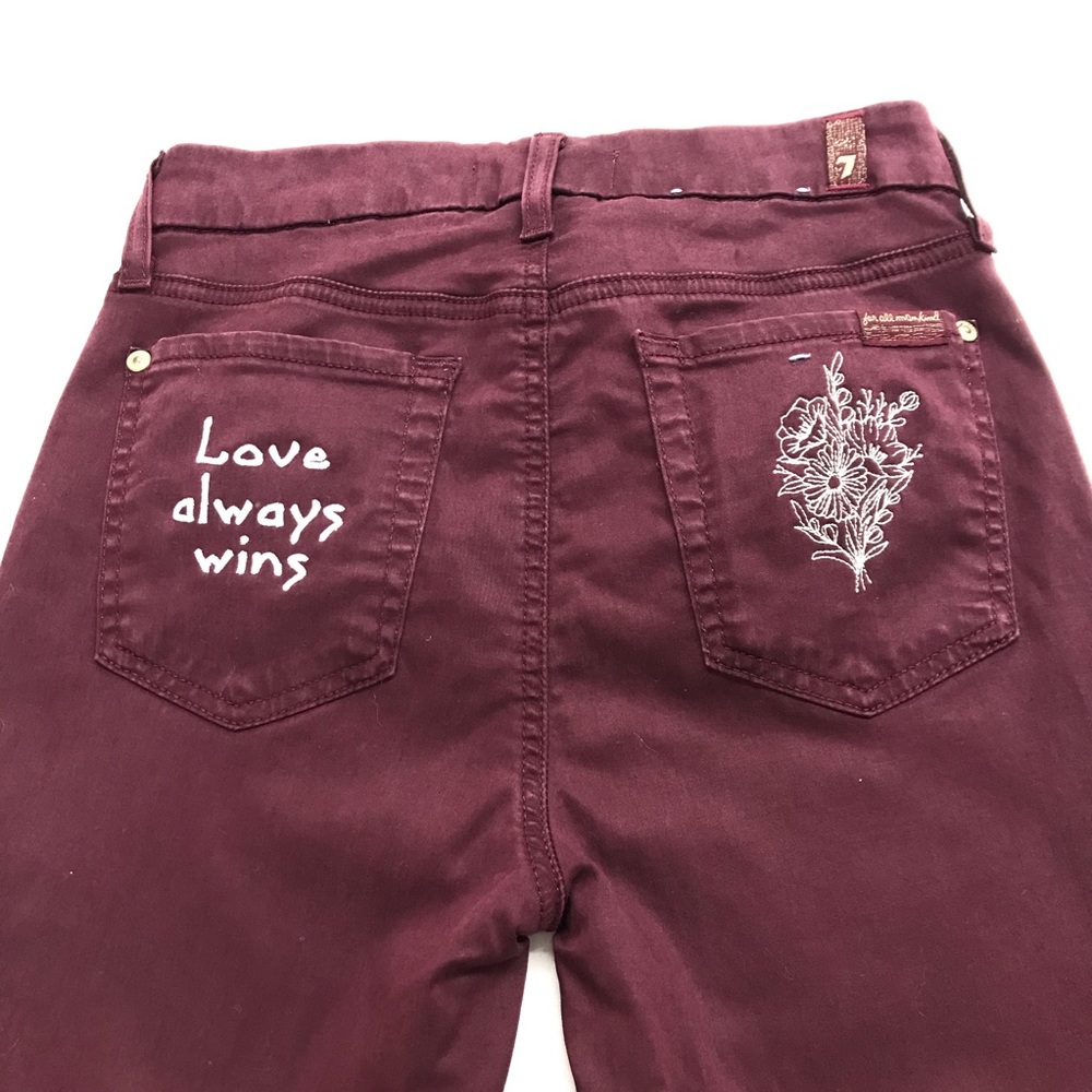 5/$25 Upcycled 7 for all Mankind skinny B(Air) Jeans
